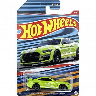 Машинка Hot Wheels 2020 Ford Mustang Shelby GT500 1/5 (HFW32 HDG69)