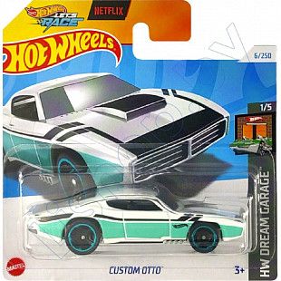 Машинка Hot Wheels Базовой коллекции Custom Otto 6/250 (5785 HTC85) mainline 2024