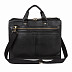 Мужская кожаная сумка Polar 5191 black