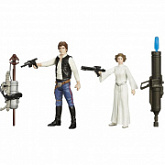 Фигурка Star Wars Хан Соло и Принцесса Лея (B3961 B3955)