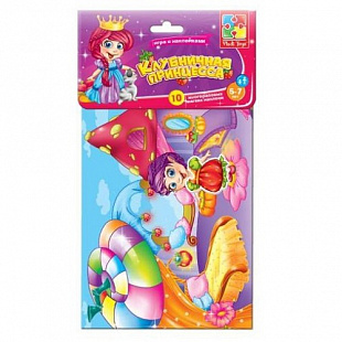 Набор для творчества Vladi Toys Картина маслом Клубничная принцесса VT4206-15