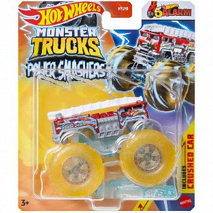 Машинка Hot Wheels Monster Trucks Power Smashers 5Alarm (HYJ19)