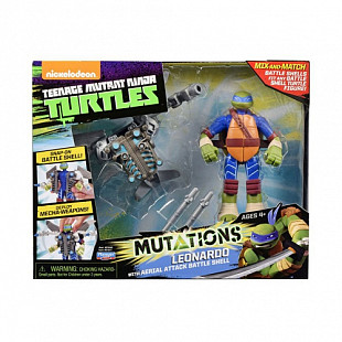 Фигурка Turtles супер-боевые панцири, Леонардо, Mutation 91841