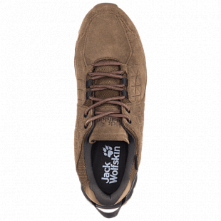 Полуботинки мужские Jack Wolfskin Cascade Hike Lt Texapore Low M dark wood / phantom