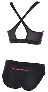 Купальник женский Aqua Sphere Kuma black/pink