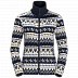 Джемпер женский Jack Wolfskin Nordic Jacket Women midnight blue all over