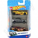 Набор машинок Hot Wheels 3 шт. (K5904 №119)