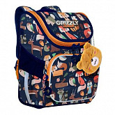 Рюкзак школьный GRIZZLY RAl-194-3 /1 dark blue