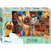 Пазлы Step Puzzle 104 "Котёнок по имени Гав" 82027