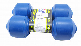 Гантели пластиковые Европодвес 2х1,5 кг Blue