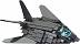 Конструктор Sluban M38-B0108 Бомбардировщик F-117