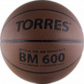 Мяч баскетбольный Torres BM600 р.7 B10027 dark brown/black