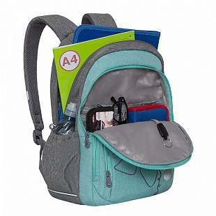Рюкзак GRIZZLY RD-143-2 /1 grey/mint