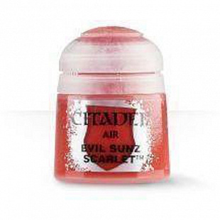 Краска для миниатюр Games Workshop Warhammer Airbrush: Evil Sunz Scarlet 12ML 28-22
