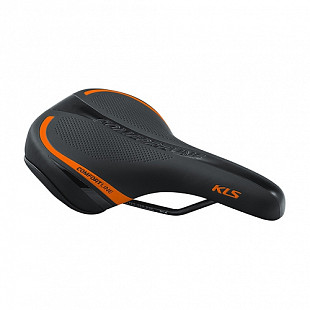 Седло Kellys Comfortline 262х191мм black/orange ZKE92829