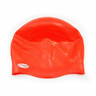 Шапочка для плавания Sabriasport для длинны волос NW8 red