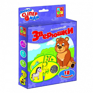 Развивающая игра Vladi Toys Ассоциации VT1901-35