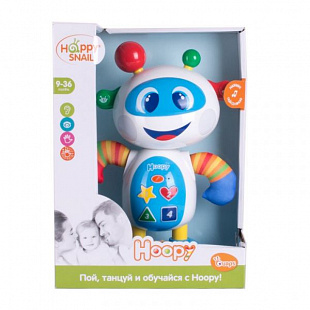 Игрушка Музыкальная Happy Snail Робот Hoopy 62019