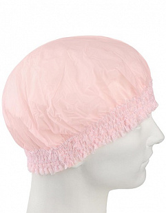 Шапочка для душа женская Mad Wave Basic Shower pink