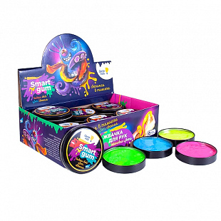 Пластилин Dream Makers SMART GUM цветное свечение HG06