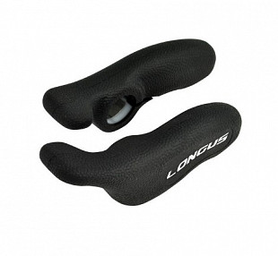 Рожки руля Longus Rubygrip black 398292