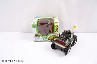 Машина-перевертыш военная Shenzhen Toys A1155 brown