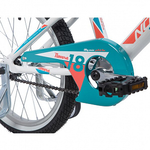Велосипед Novatrack Novara 18" (2019) 185ANOVARA.WT9 White/Blue