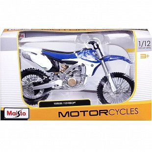Модель мотоцикла Maisto 1:12 Yamaha YZ450F (31101 20-13021) Blue