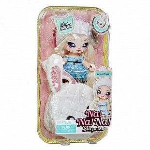 Кукла мягкая Na!Na!Na! Surprise "Алиса Хапс" 2 в 1 металлик 575368EUC/A