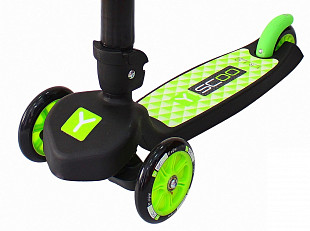 Самокат Y-Scoo RT Trio Maxi 120 green