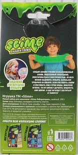 Игрушка Slime Малый набор для мальчиков Лаборатория 100гр SS100-4 Green
