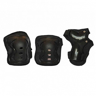 Комплект защиты для роликовых коньков Amigo G-force (Girl) Black