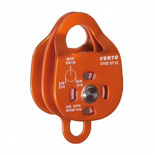 Блок-ролик двойной Vento Double дюраль с подшипником