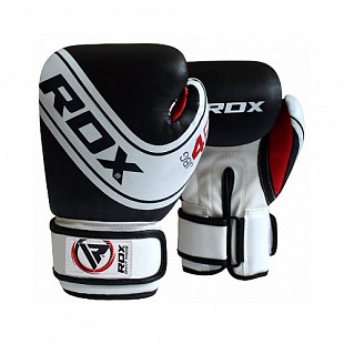 Перчатки боксерские детские RDX KIDS JBG-4B white/black