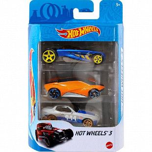 Набор машинок Hot Wheels 3 шт. (K5904 №142)