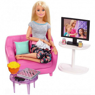 Игровой набор Barbie Гостиная FXG33 FXG36