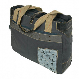Сумка- саквояж Polar 845-6.0 grey