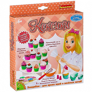 Игровой набор Bondibon Французские опыты Кексики ВВ2596