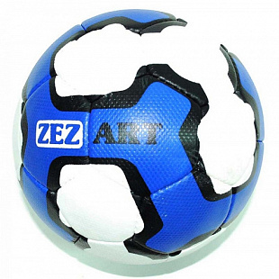 Мяч футбольный Zez Sport 0053 Blue/Black/White 5р.