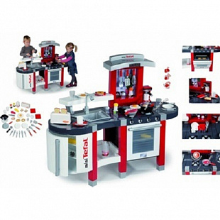 Игрушка Smoby Кухня детская интерактивная, 37 аксессуаров 024667