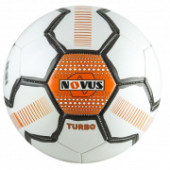 Мяч футбольный Novus Turbo №3 white/black/orange