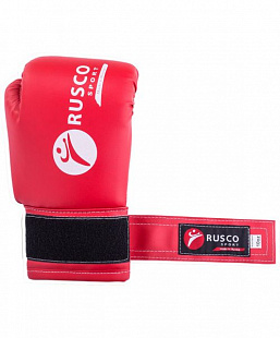 Перчатки боксерские Rusco red