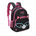 Школьный рюкзак для девочек GRIZZLY RG-966-2 black