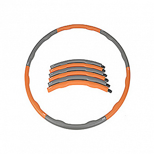 Хула-хуп WH-001 orange/grey