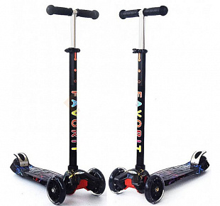 Самокат Favorit Maxi Шаровая молния 4108P-2