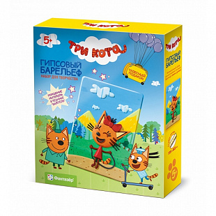 Гипсовый барельеф Fantazer Три кота Карамелька FN-405115