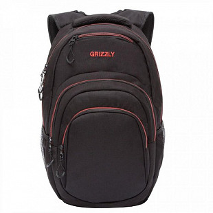 Городской рюкзак GRIZZLY RQ-003-3 /1 black/red