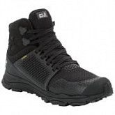 Ботинки мужские Jack Wolfskin Trail Invader Shield Mid M black / black