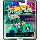 Машинка Hot Wheels Monster Trucks Tri-To-Crush-Me (JFX08 JCG68)