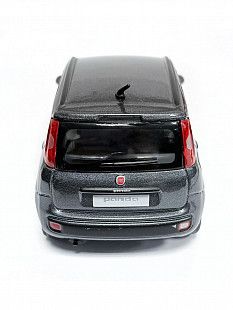 Машинка Bburago 1:24 Fiat Nuova Panda (18-22123) black